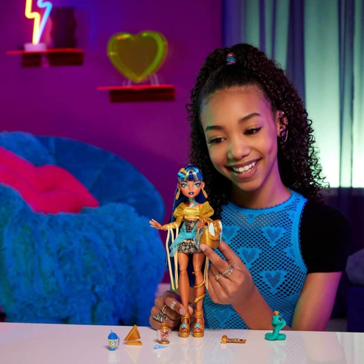 Monster High Cleo Fashion Doll Girls, 5-7 Years