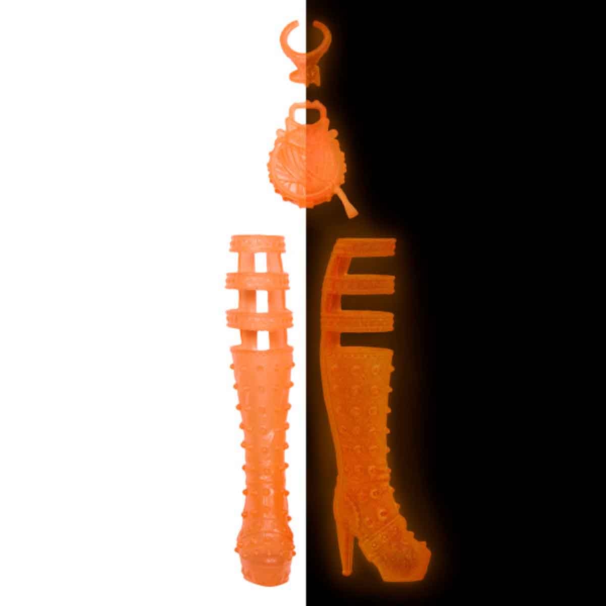 مونستر هاي دمية تورالي من سلسلة سكالتيميتس سيكريتس نيون فرايتس للبنات، 3-4 سنوات