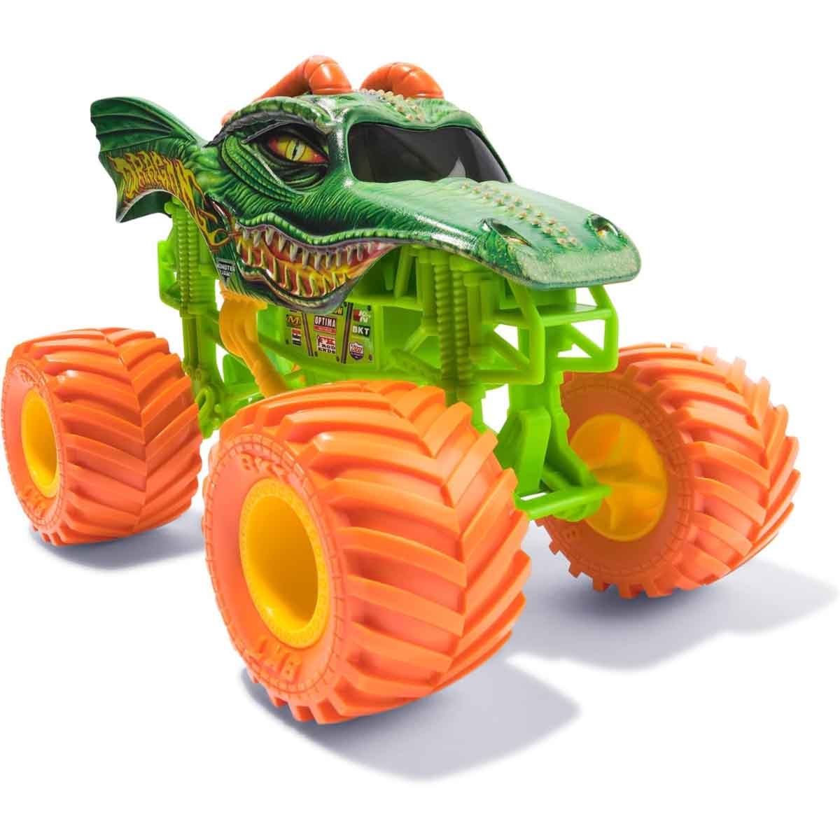 Monster Jam 1:24 Diecast Dragon M23 Monster Truck Unisex, 3-4 Years