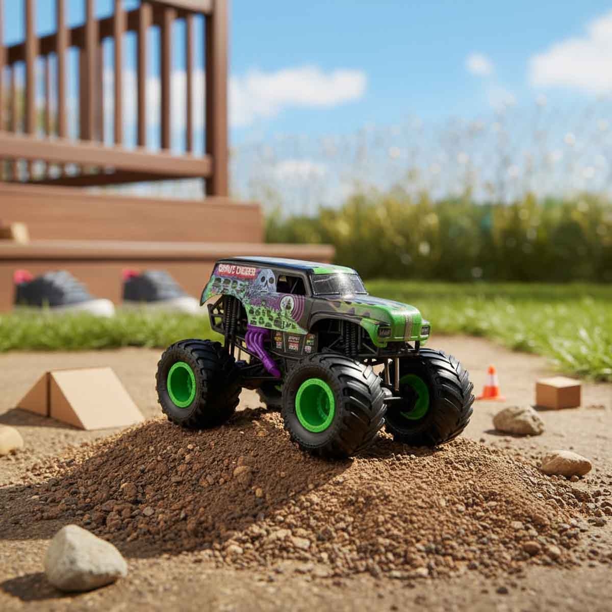 مونستر جام شاحنة غرايف ديغر M23 دايكاست 1:24 للجنسين، عمر 3-4 سنوات