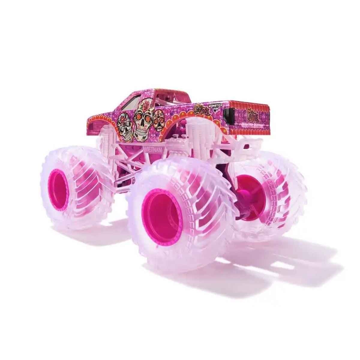Monster Jam 1:64 Calavera Race Truck Unisex, 3-4 Years