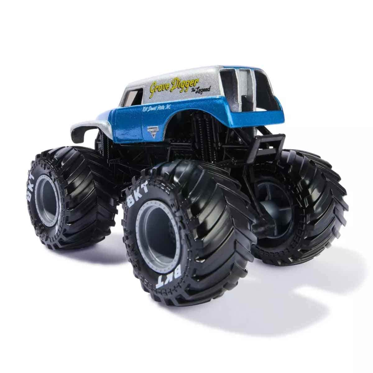 Monster Jam 1:64 Grave Digger Legend Race Truck Unisex, 3-4 Years