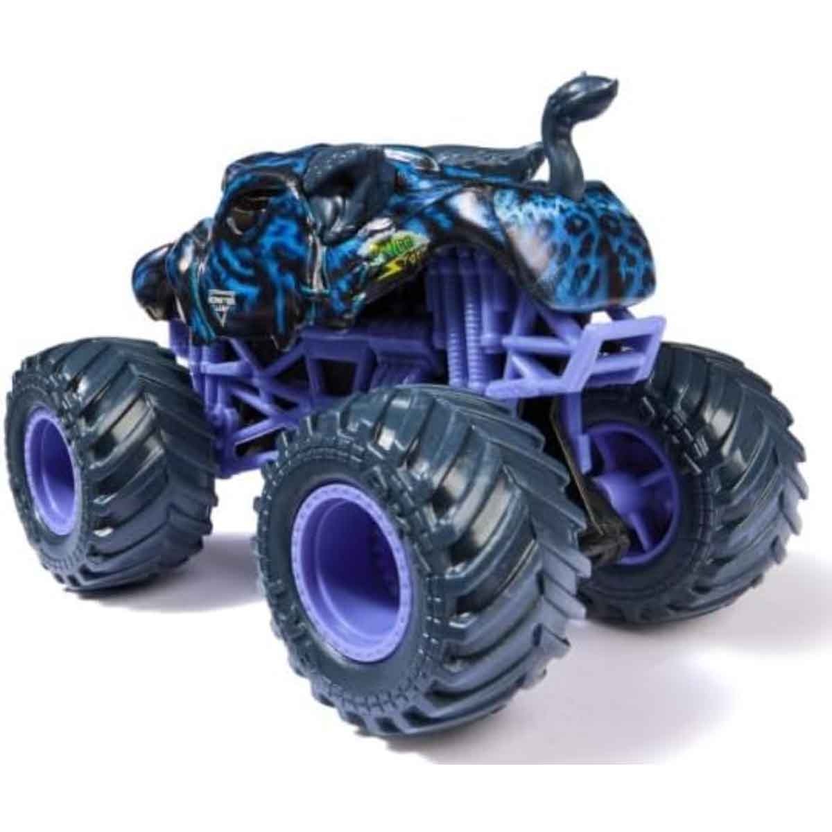 Monster Jam 1:64 Night Strom Monster Truck Unisex, 3-4 Years