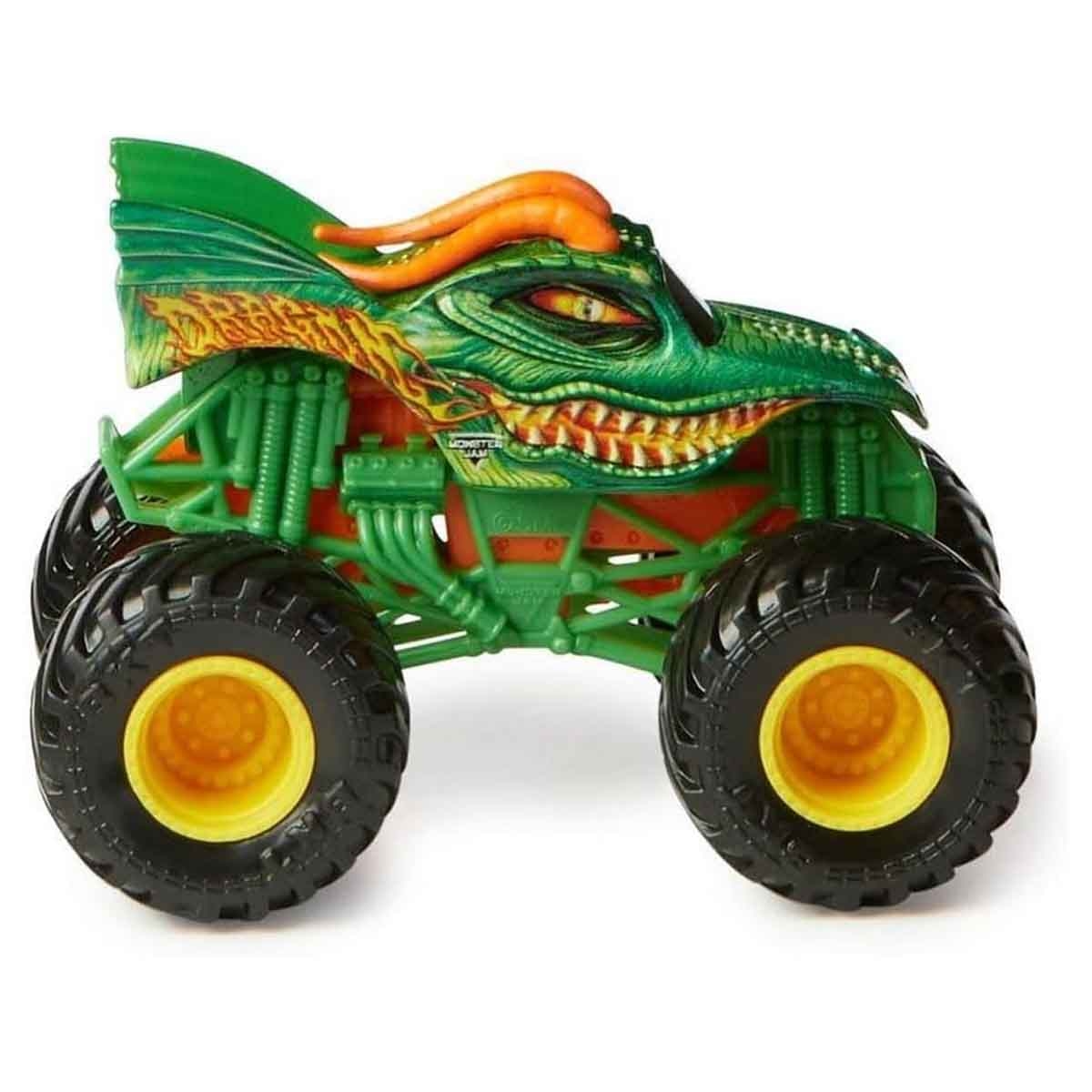 Monster Jam 1:64 Scale M36 Dragon Toy Vehicle Unisex, 3-4 Years