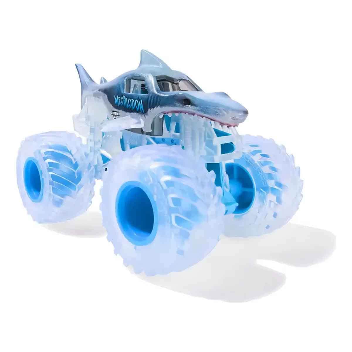 Monster Jam 1:64 Scale Megalodon Vehicle Toy Unisex, 3-4 Years