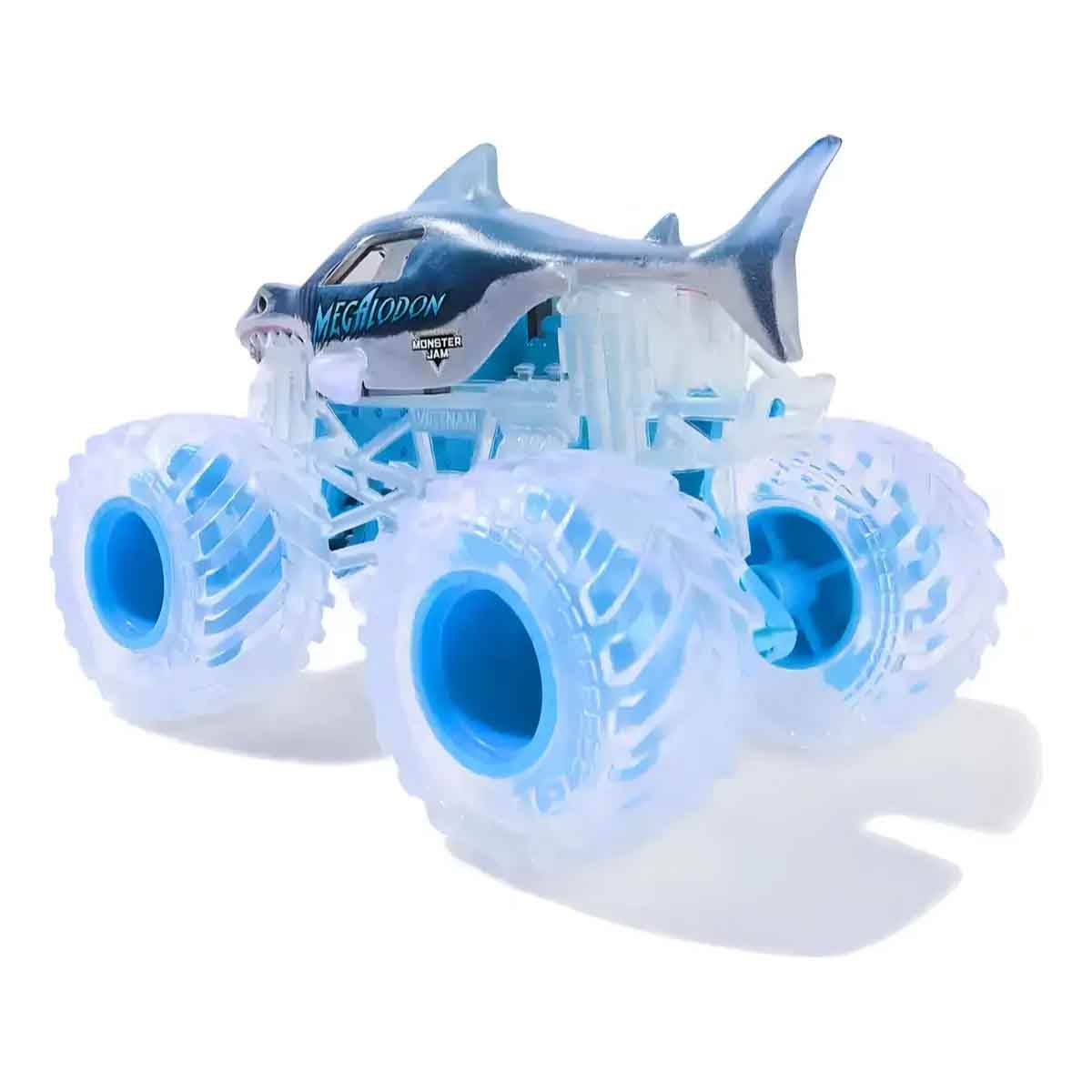 Monster Jam 1:64 Scale Megalodon Vehicle Toy Unisex, 3-4 Years