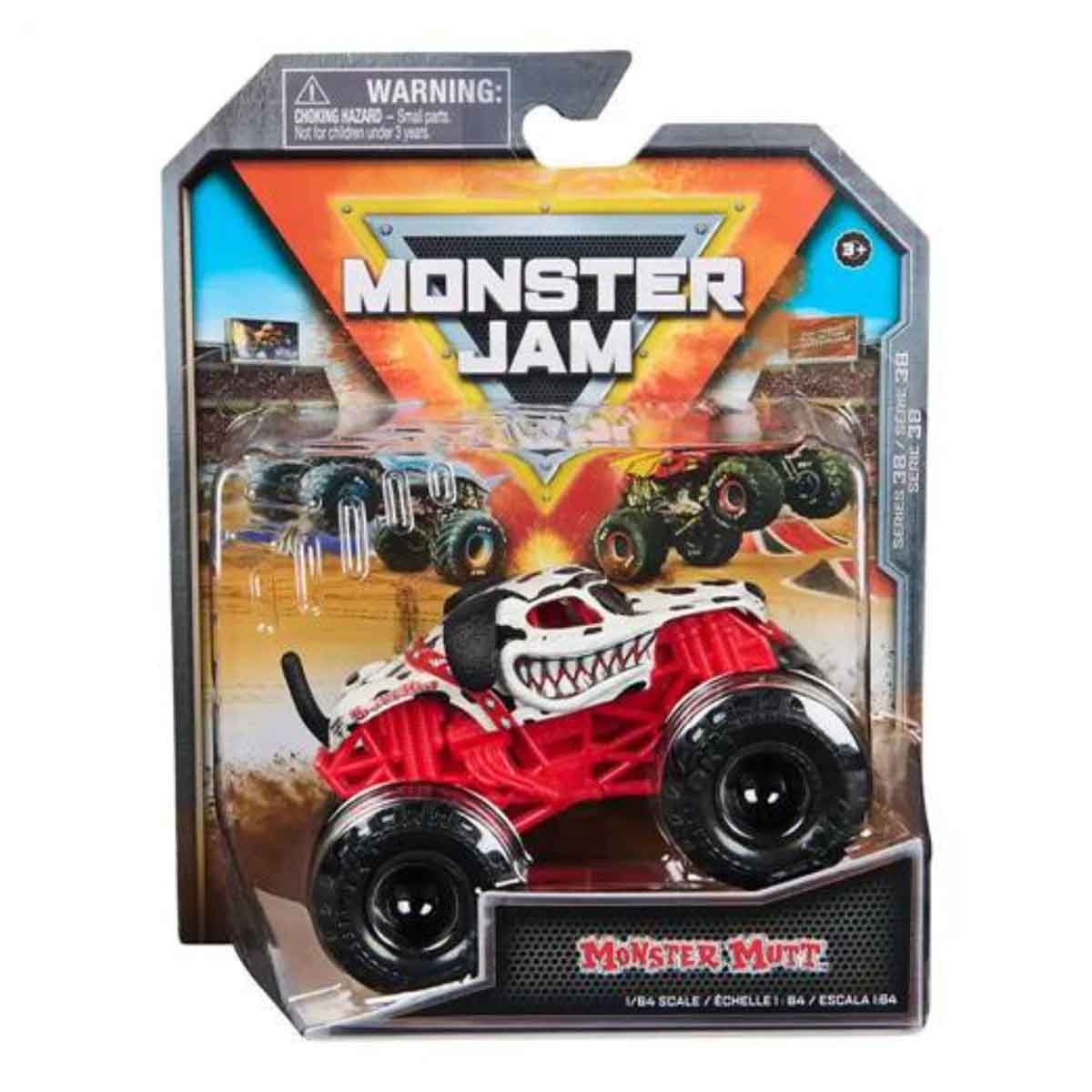 Monster Jam 1:64 Scale Monster Mutt Vehicle Toy Unisex, 3-4 Years