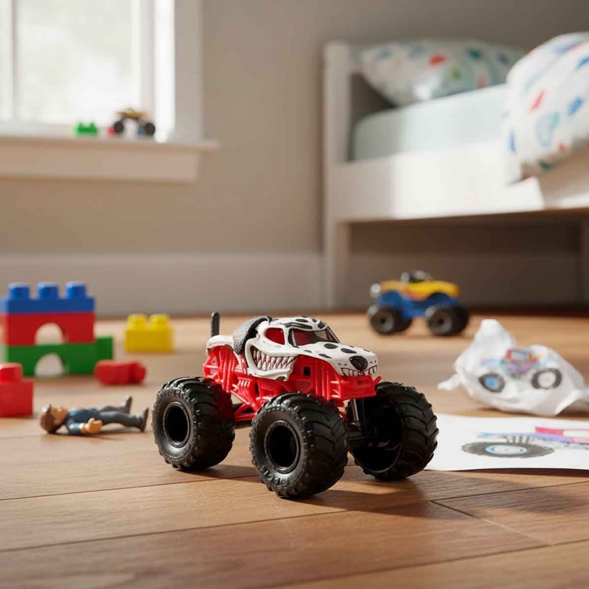 Monster Jam 1:64 Scale Monster Mutt Vehicle Toy Unisex, 3-4 Years