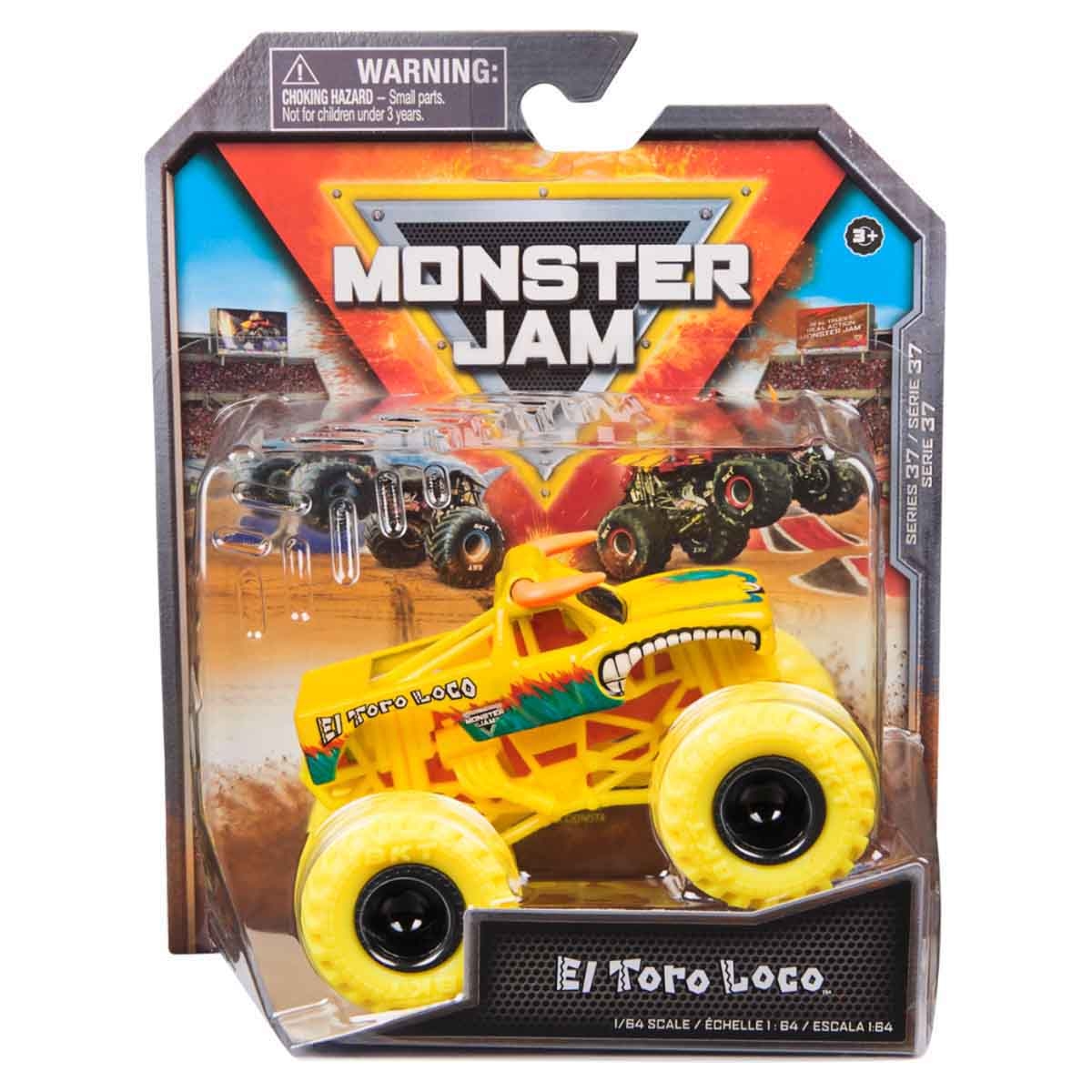 مونستر جام شاحنة تورو لوكو سباق 1:64 للجنسين، عمر 3-4 سنوات