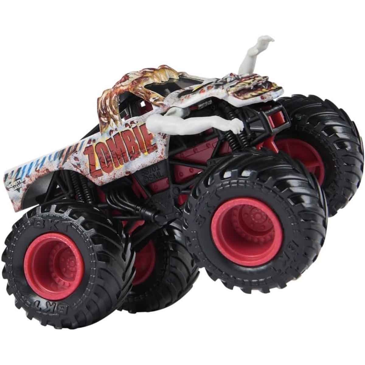 مونستر جام شاحنة زومبي 1:64 للجنسين، عمر 3-4 سنوات