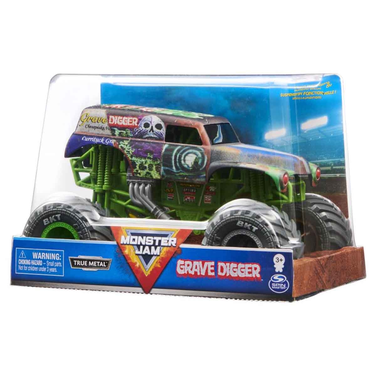 Monster Jam Assorted 1:24 Diecast Trucks Unisex, 3-4 Years