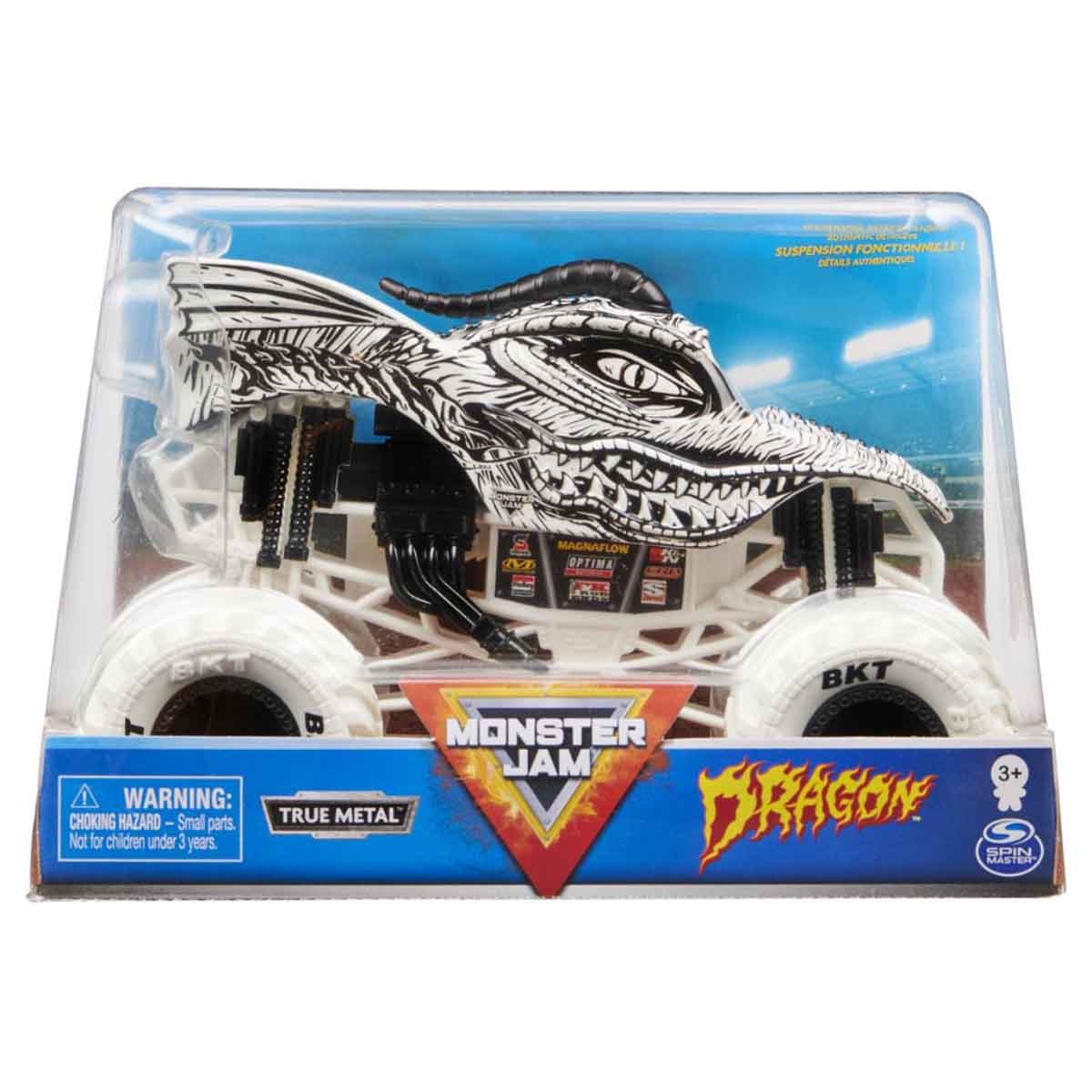 Monster Jam Assorted 1:24 Diecast Trucks Unisex, 3-4 Years