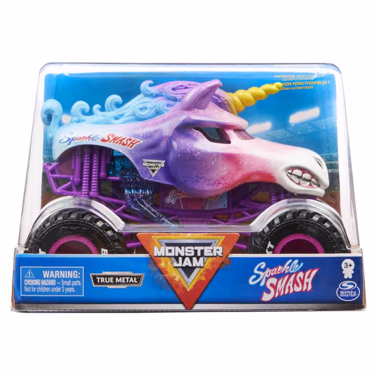 Monster Jam Assorted 1:24 Diecast Trucks Unisex, 3-4 Years