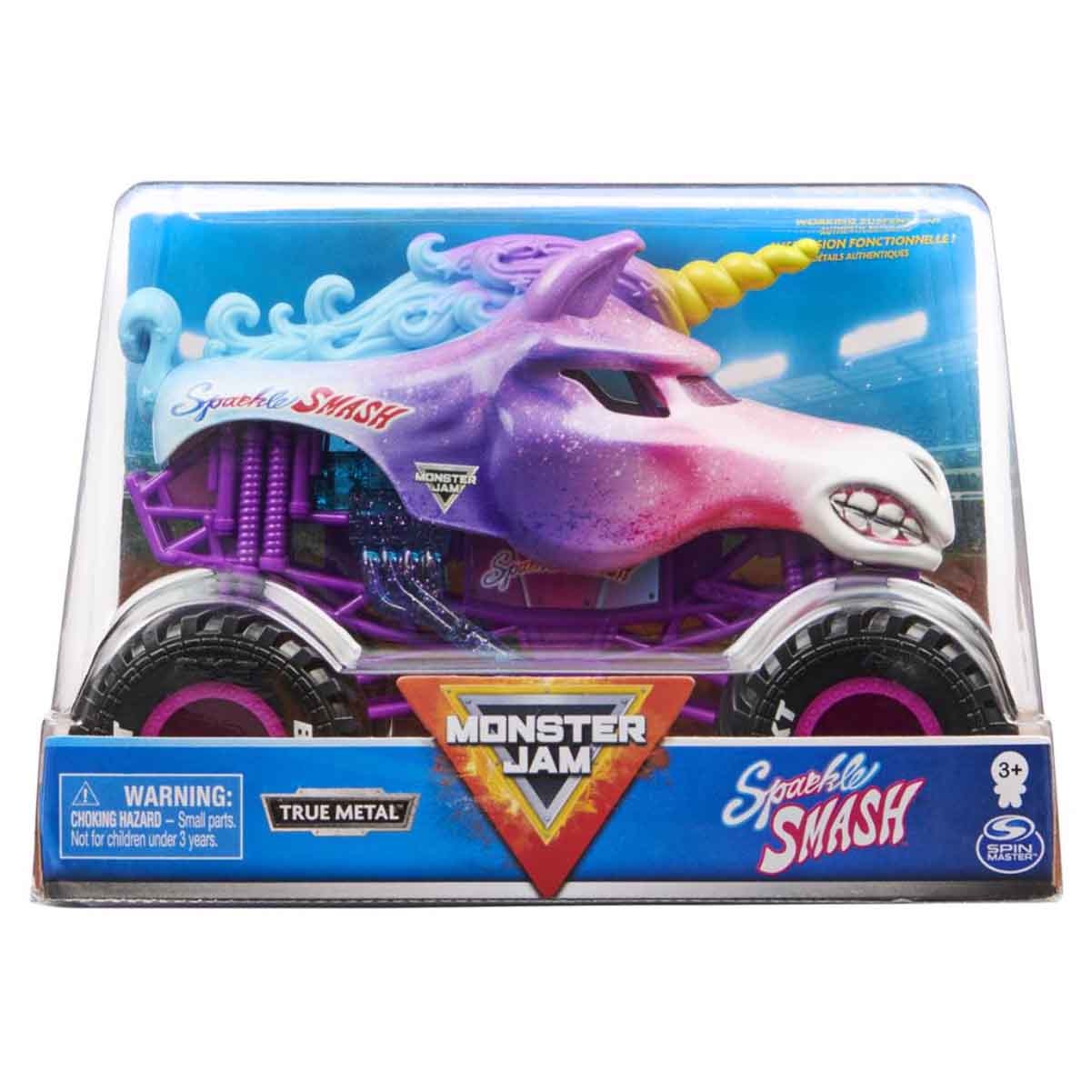 Monster Jam Assorted 1:24 Diecast Trucks Unisex, 3-4 Years