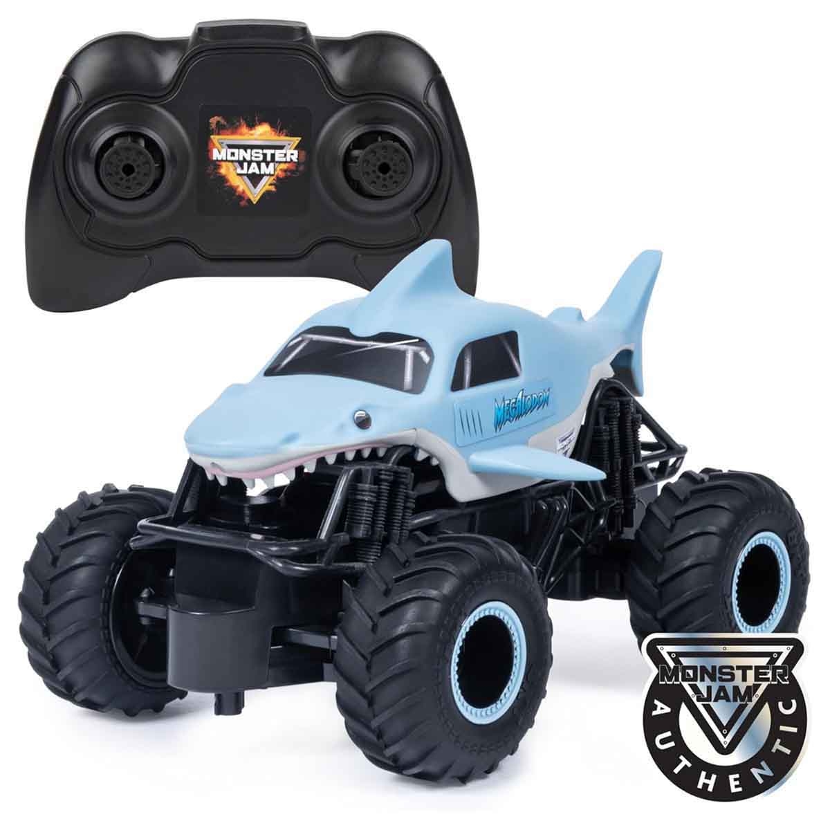 Monster Jam RC 1:24th Scale Megalodon Truck Unisex, 5-7 Years