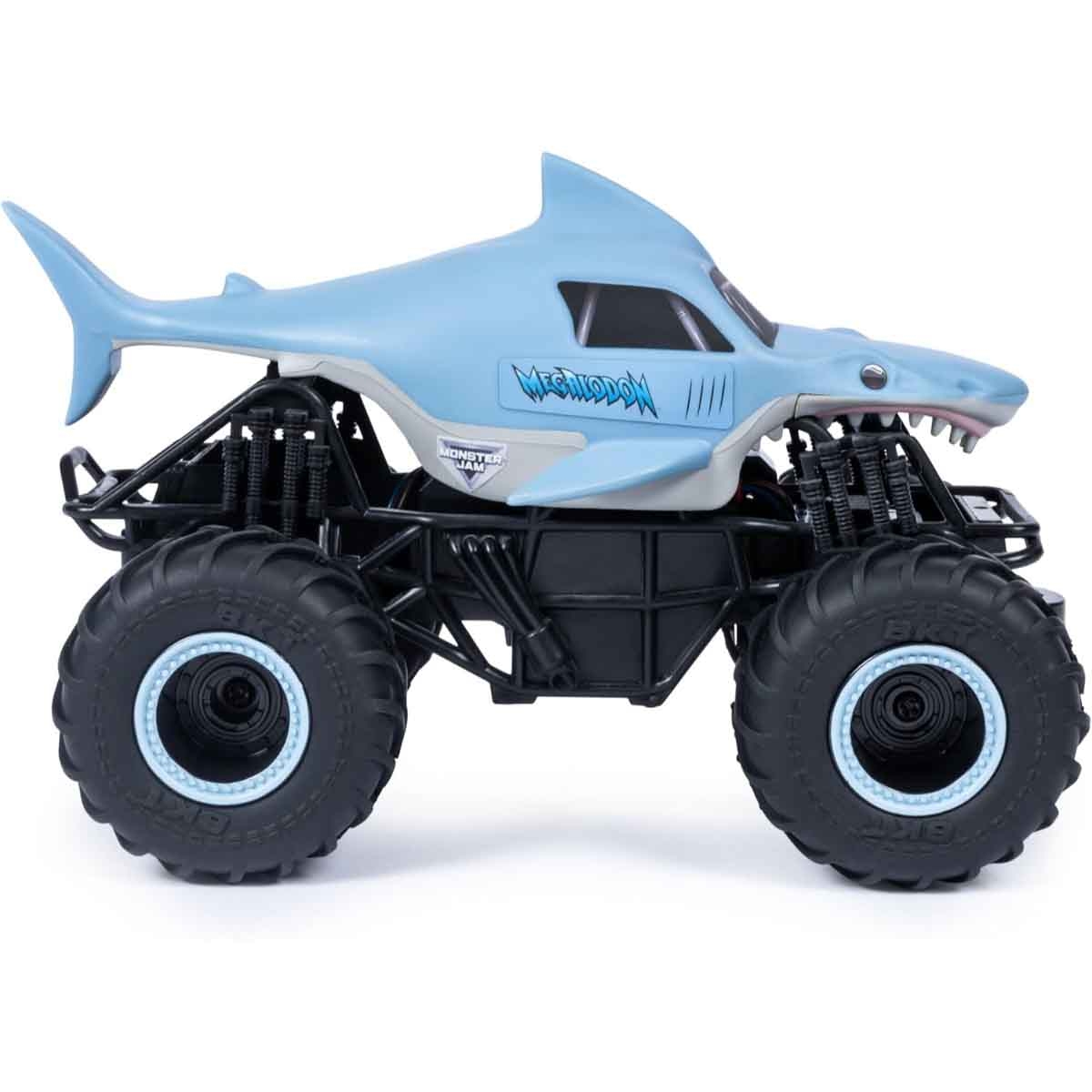Monster Jam RC 1:24th Scale Megalodon Truck Unisex, 5-7 Years