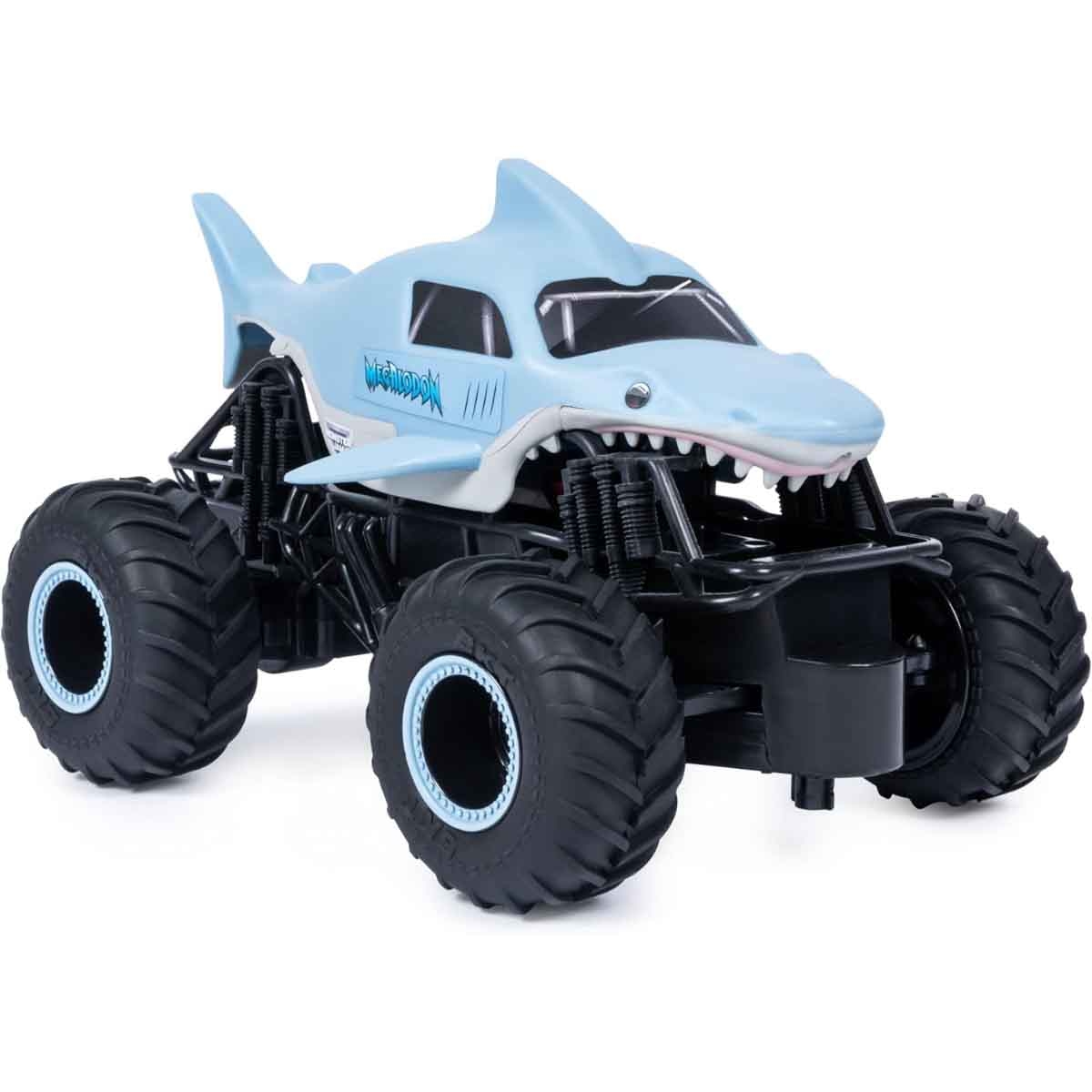 Monster Jam RC 1:24th Scale Megalodon Truck Unisex, 5-7 Years