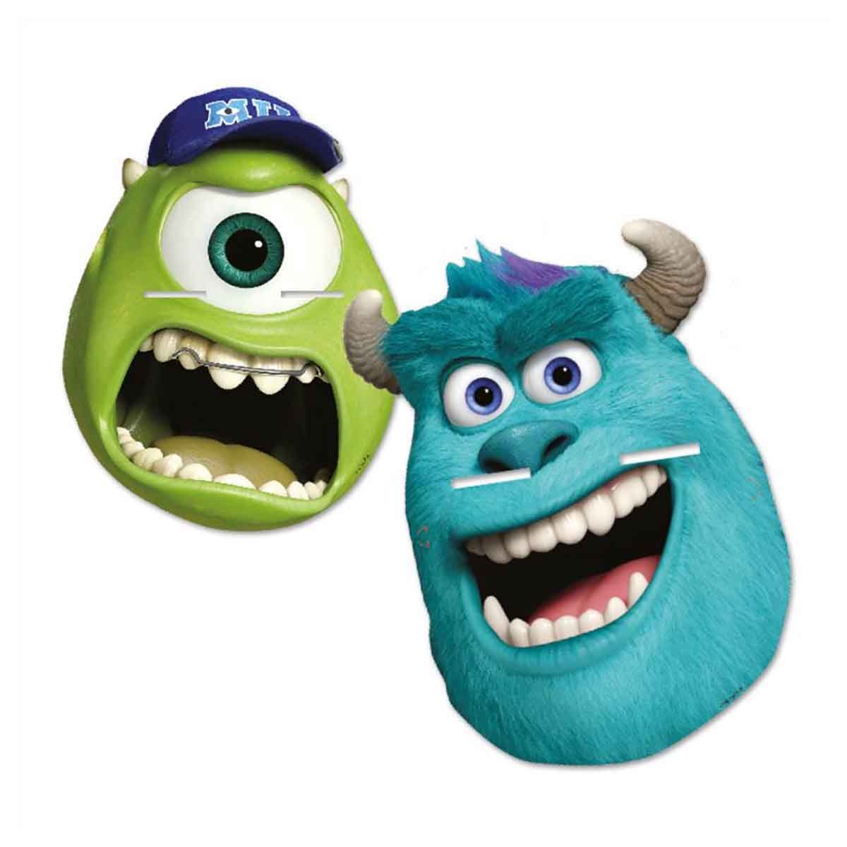 Monsters University 4-Piece Face Masks Set