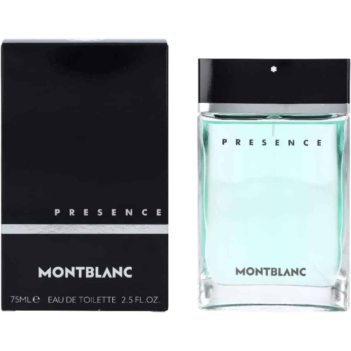 MontBlanc Presence Eau De Toilette 75 ml for Men