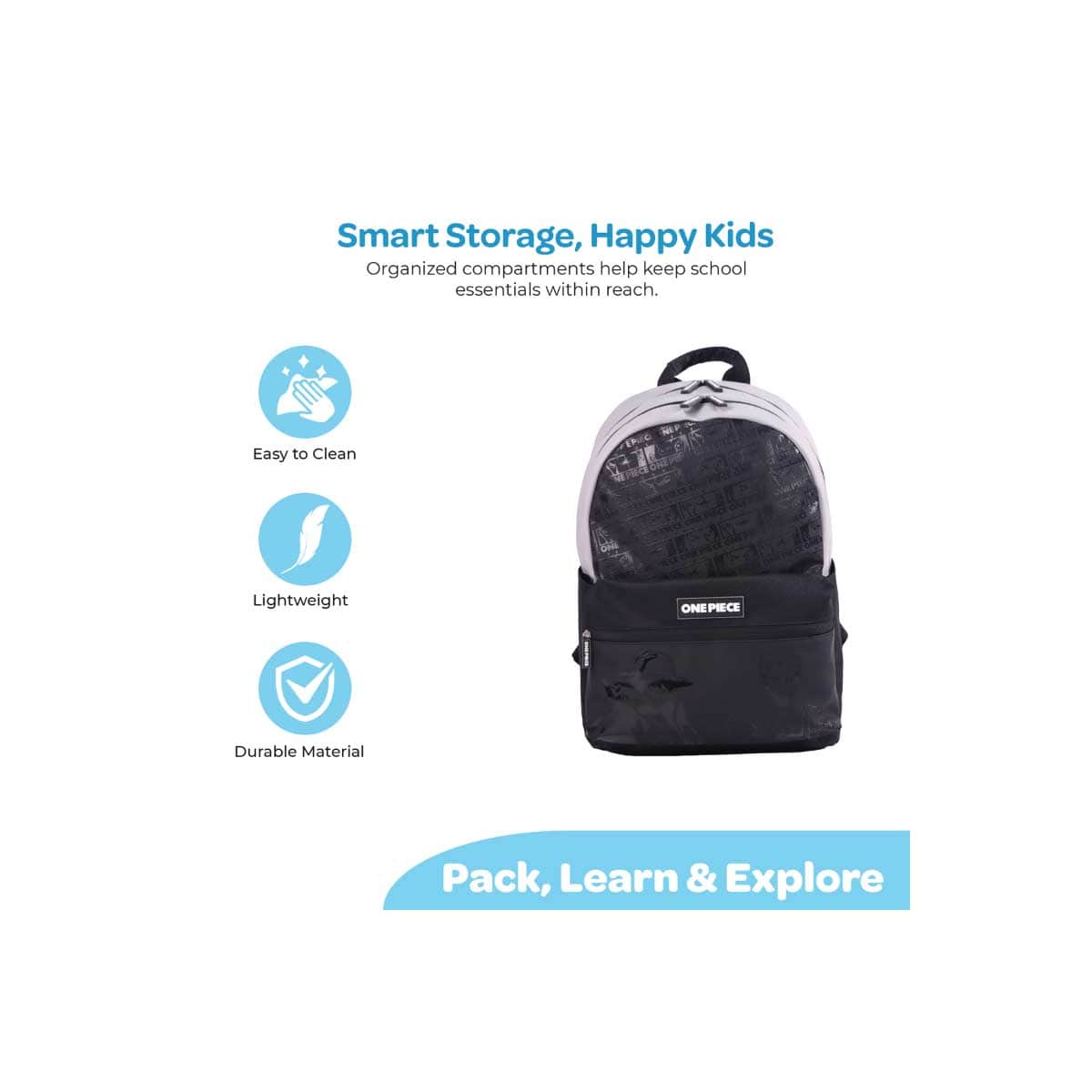 Moon 17" One Piece 3-in-1 Backpack + Lunch Bag + Pencil Case Set