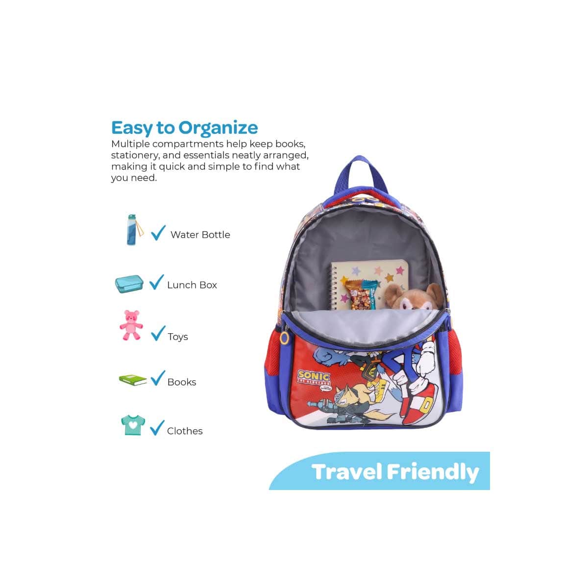 Moon 17" 3-in-1 Backpack + Lunch Bag + Pencil Case Set