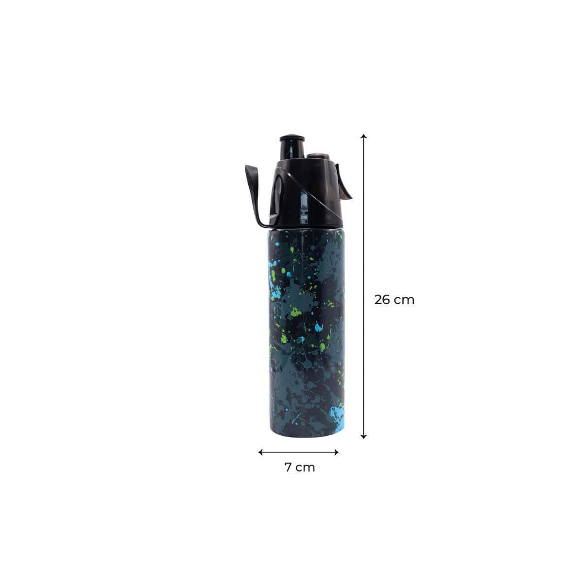 Moon 500ml Kids Insulated Stainless Steel Mist Spray Water Bottle