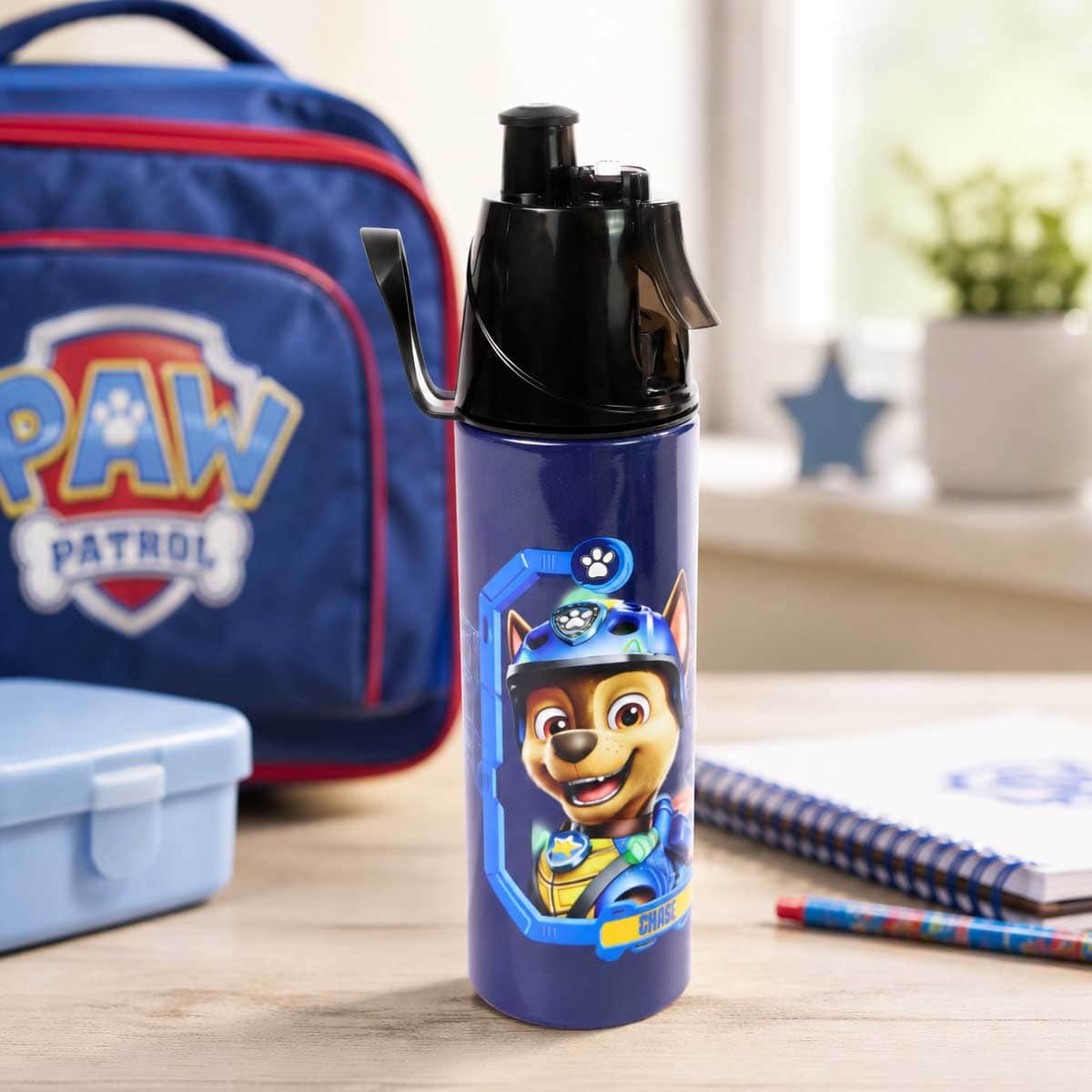 Moon 500ml Paw Patrol Kids Insulated Mist Spray Water Bottle