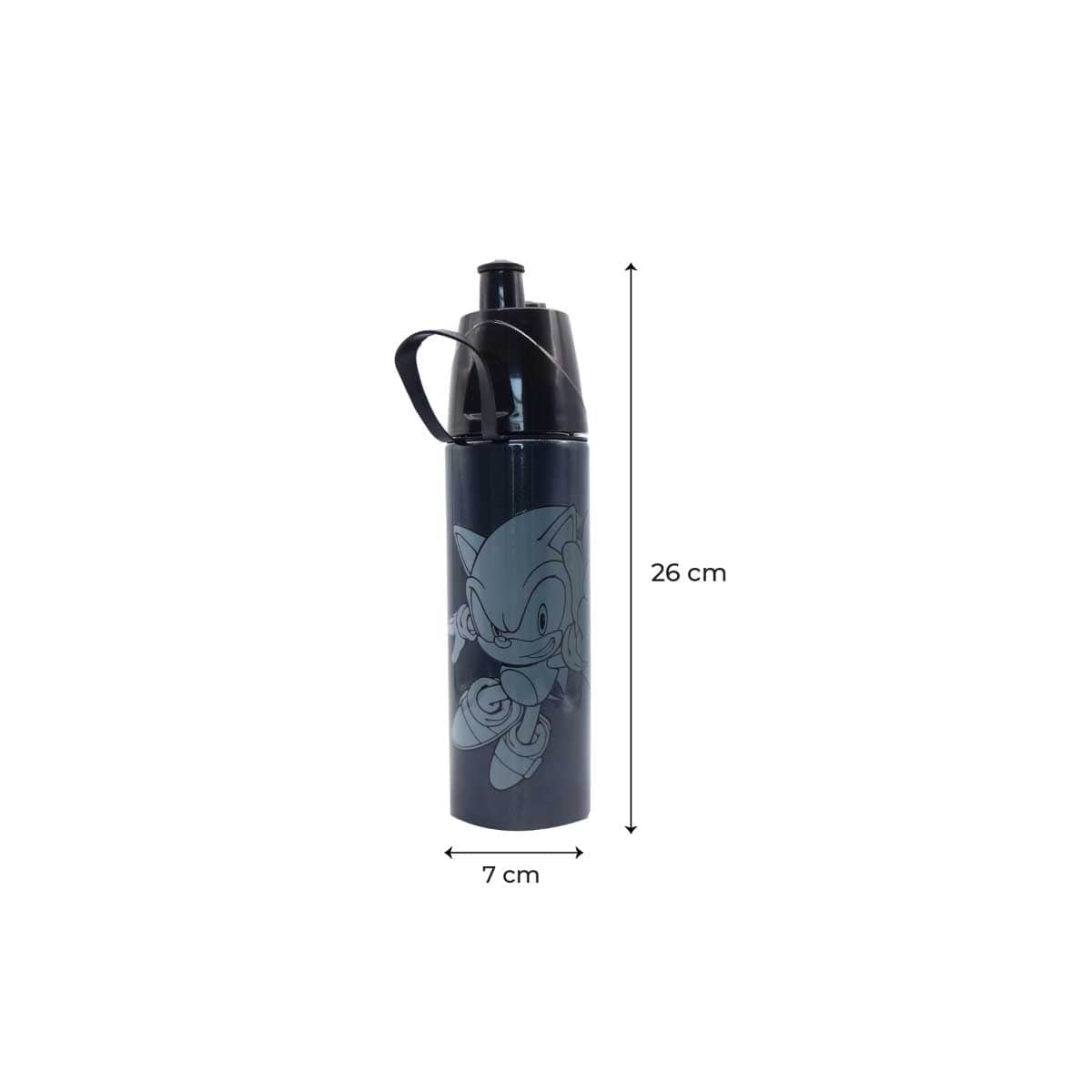 Moon 500ml Sonic Kids Insulated Mist Spray Water Bottle