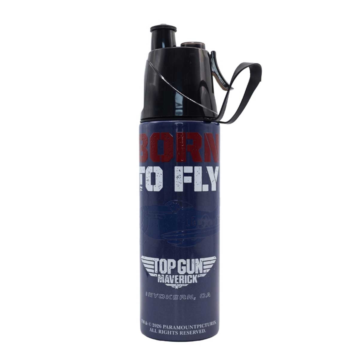 Moon 500ml Sonic Kids Insulated Stainless Steel Mist Spray Water Bottle