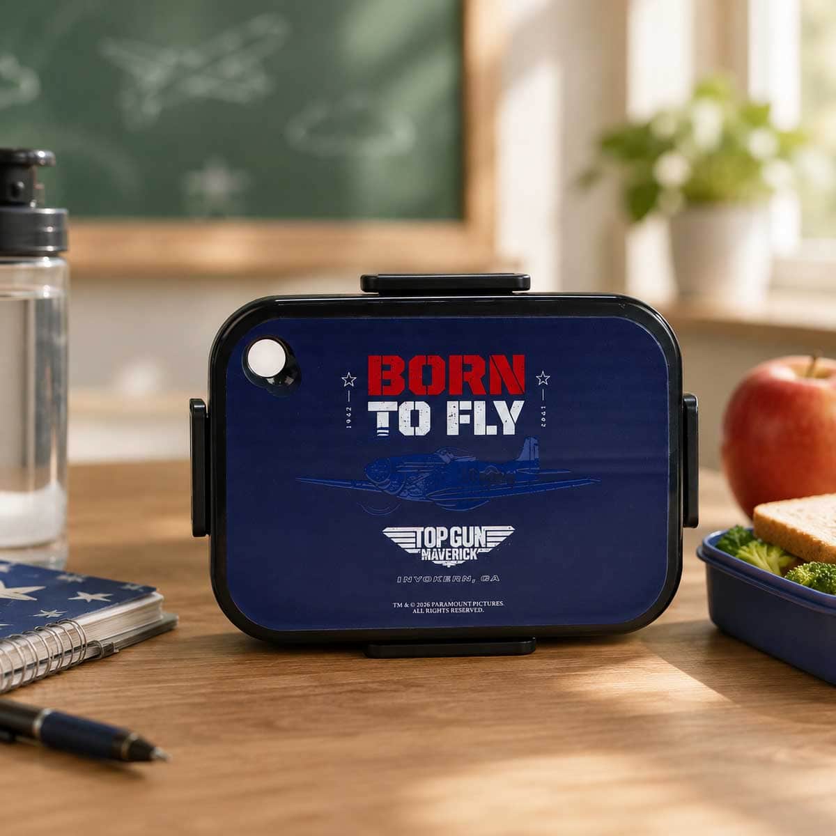 Moon Born To Fly Stainless Steel Insulated Kids Lunch Box