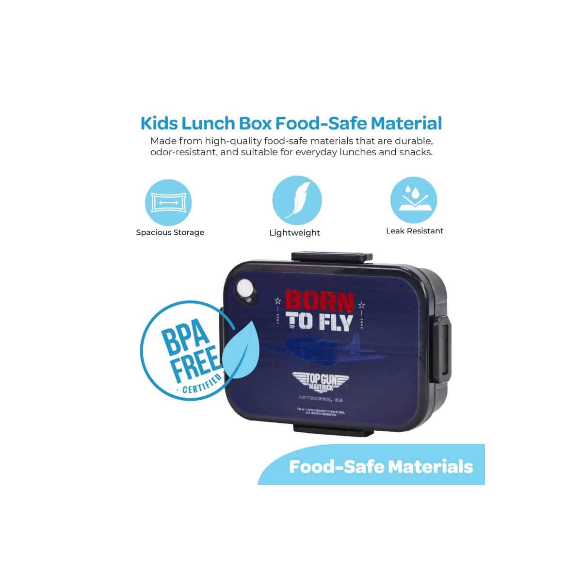 Moon Born To Fly Stainless Steel Insulated Kids Lunch Box