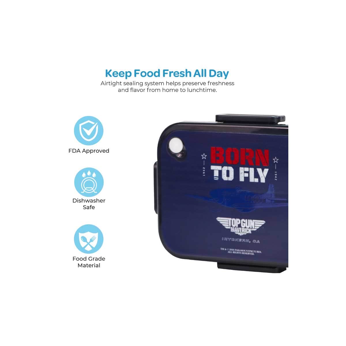Moon Born To Fly Stainless Steel Insulated Kids Lunch Box