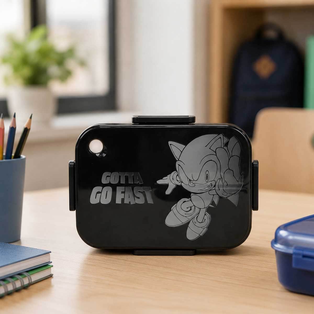 Moon Gotta Go Fast Stainless Steel Insulated Kids Lunch Box