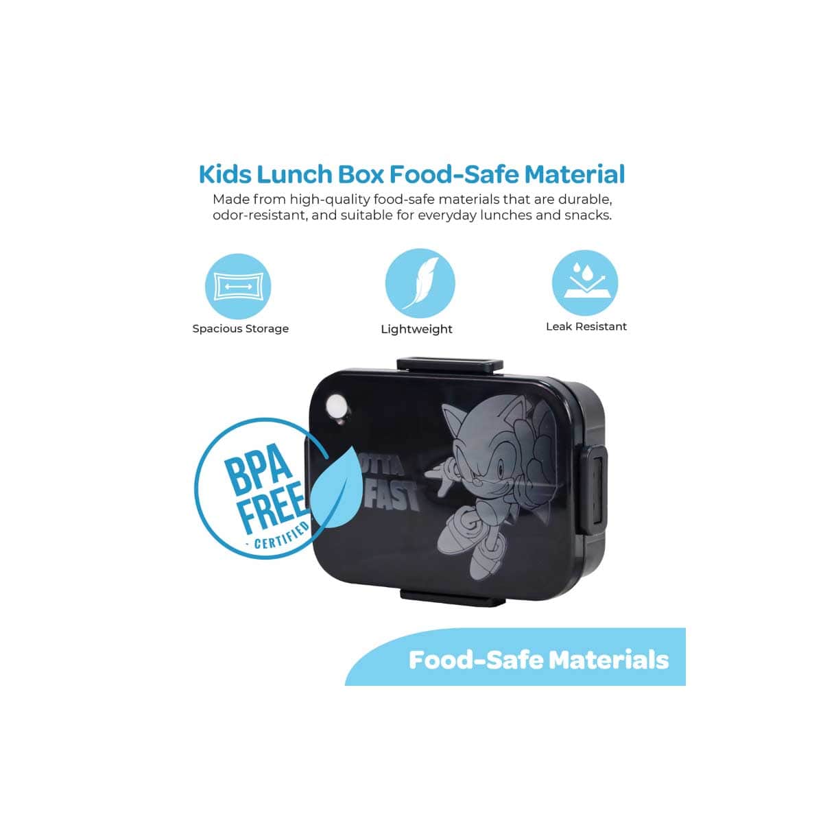 Moon Gotta Go Fast Stainless Steel Insulated Kids Lunch Box