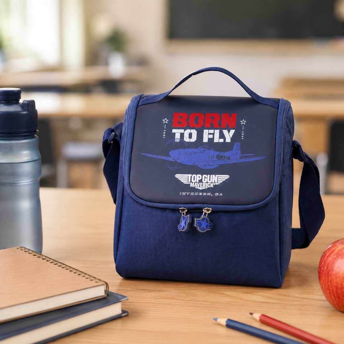 Moon Kids Born To Fly Insulated Lunch Bag
