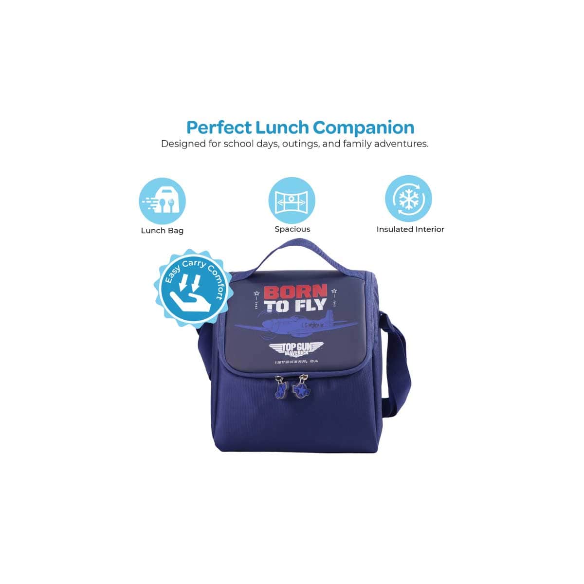 Moon Kids Born To Fly Insulated Lunch Bag