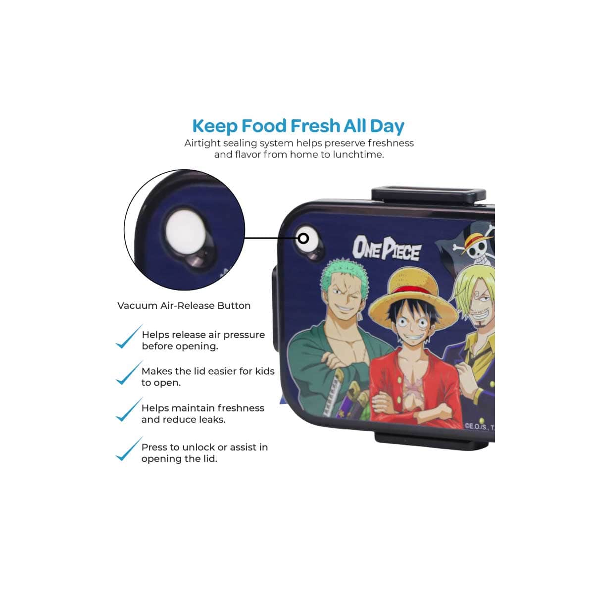 Moon One Piece Stainless Steel Insulated Kids Lunch Box