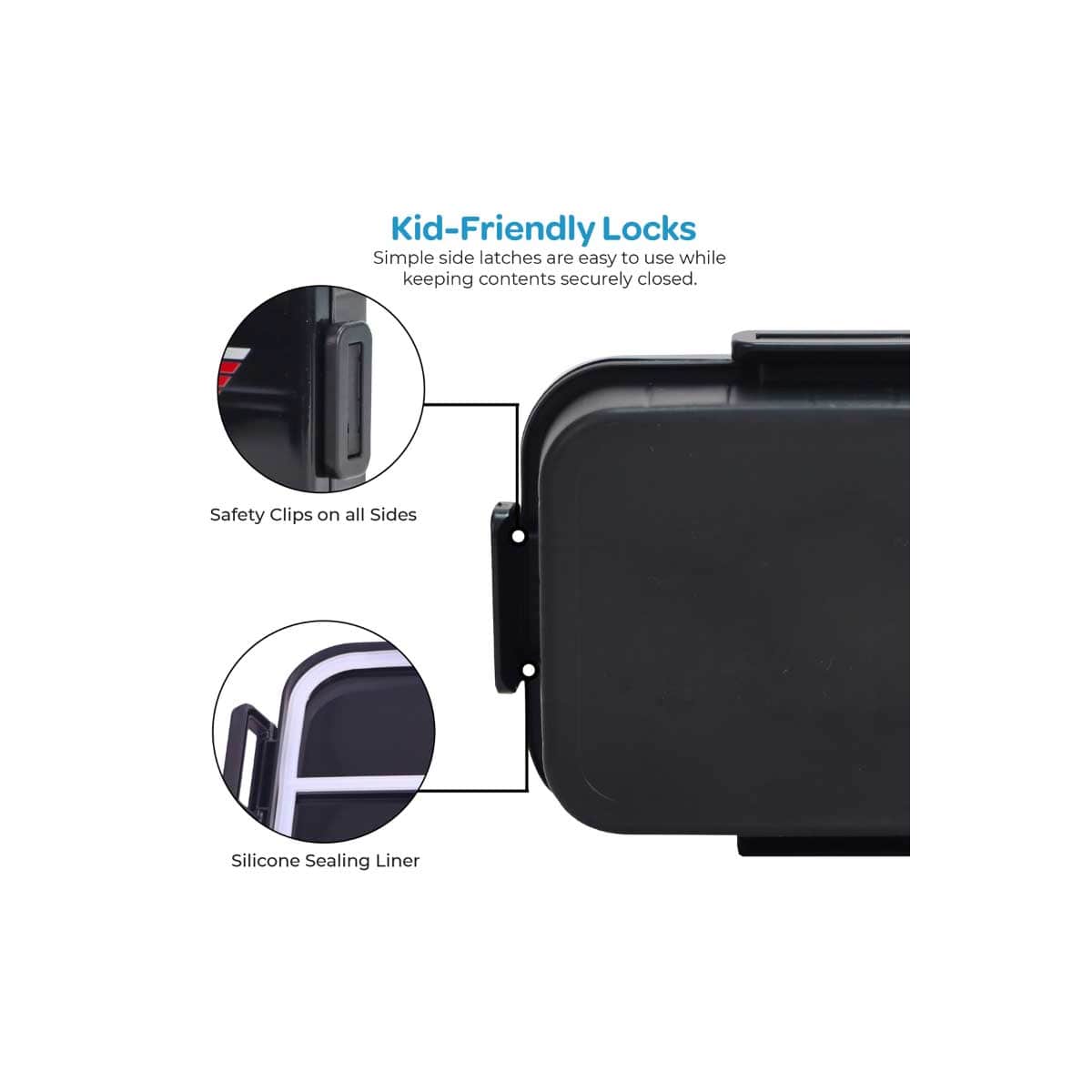 Moon One Piece Stainless Steel Insulated Kids Lunch Box
