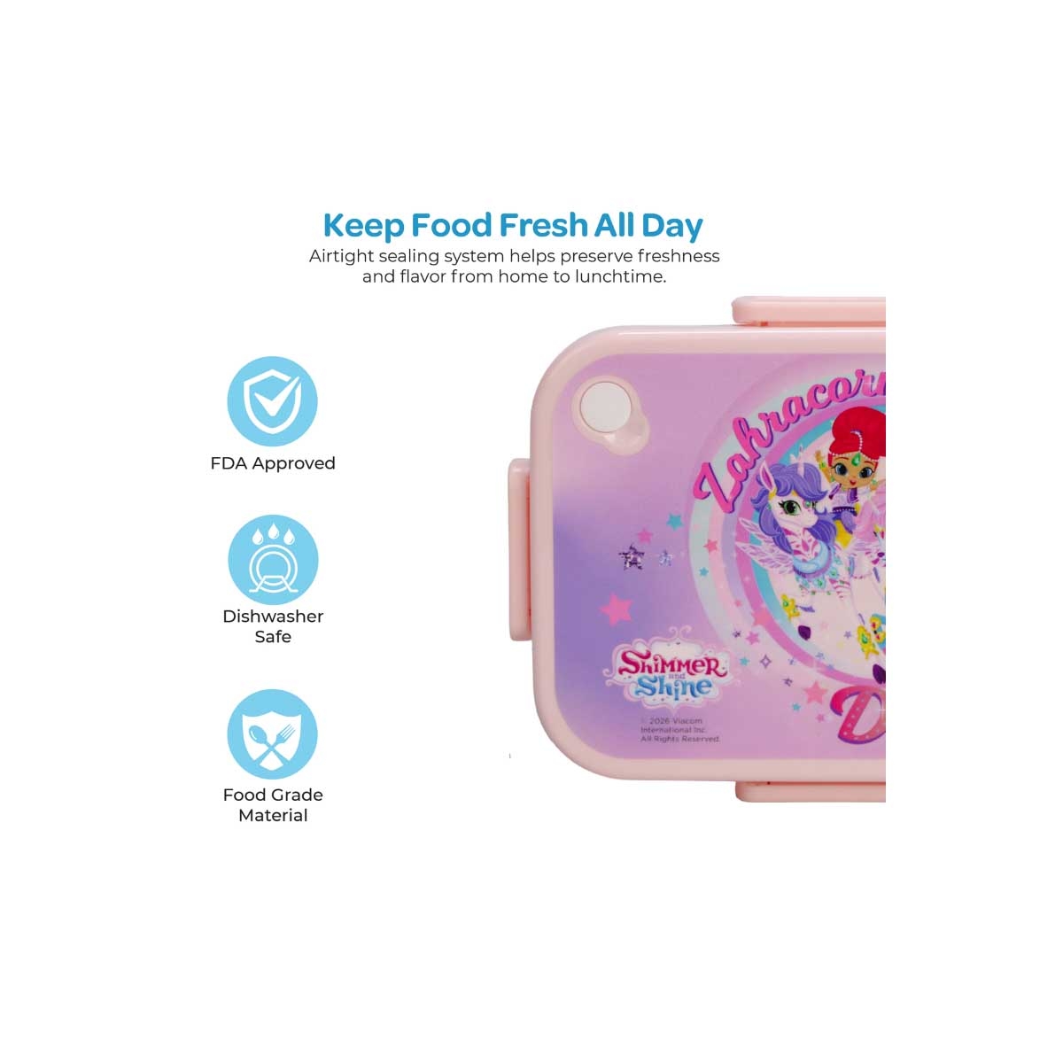 Moon Shimmer & Shine Stainless Steel Insulated Kids Lunch Box