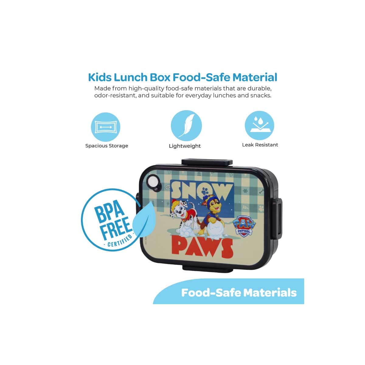 Moon Snow Paws Stainless Steel Insulated Kids Lunch Box