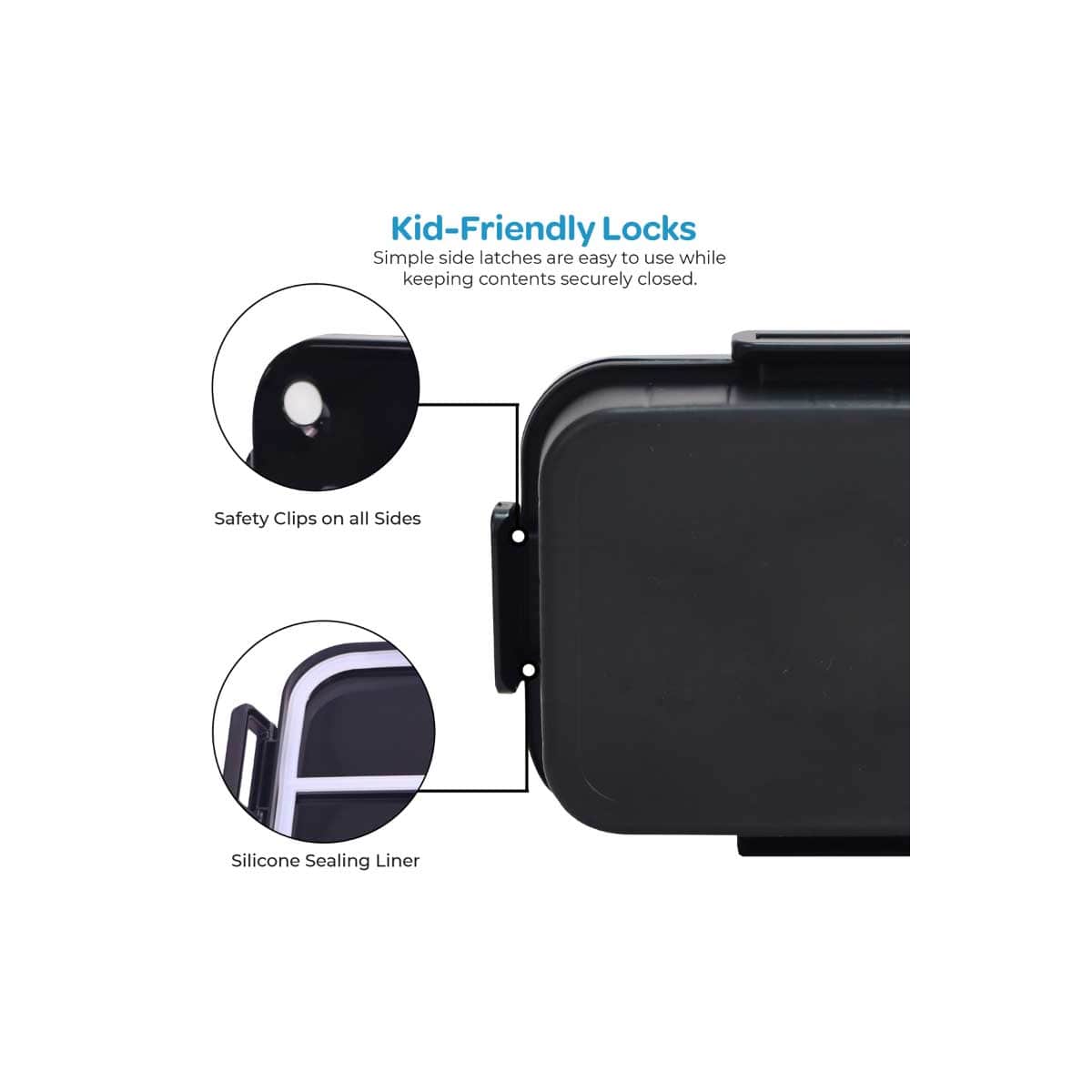 Moon Sonic Stainless Steel Insulated Kids Lunch Box