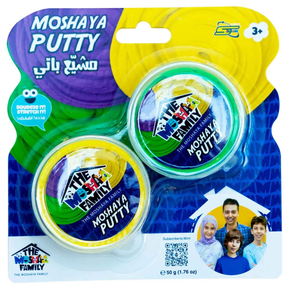 Moshaya Family Assorted Slime Kit Unisex, 3-4 Years