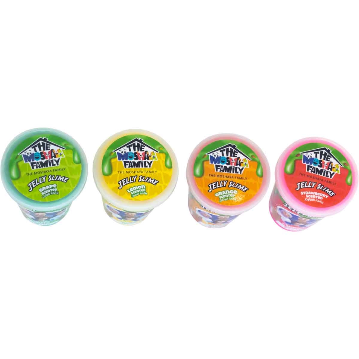 Moshaya Family Jelly Slime Assorted Single Can Unisex, 3-4 Years