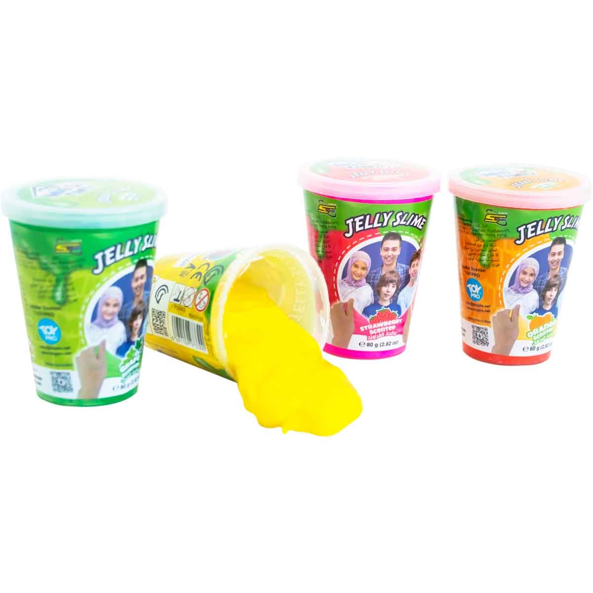 Moshaya Family Jelly Slime Assorted Single Can Unisex, 3-4 Years