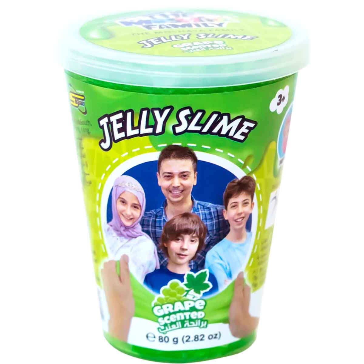 Moshaya Family Jelly Slime Assorted Single Can Unisex, 3-4 Years