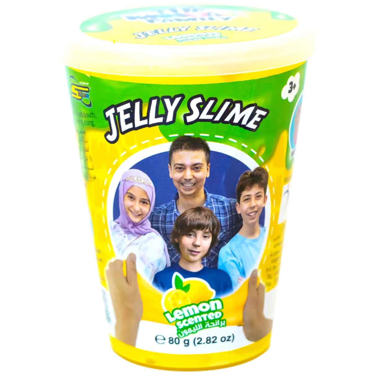 Moshaya Family Jelly Slime Assorted Single Can Unisex, 3-4 Years