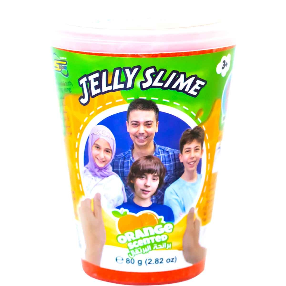 Moshaya Family Jelly Slime Assorted Single Can Unisex, 3-4 Years