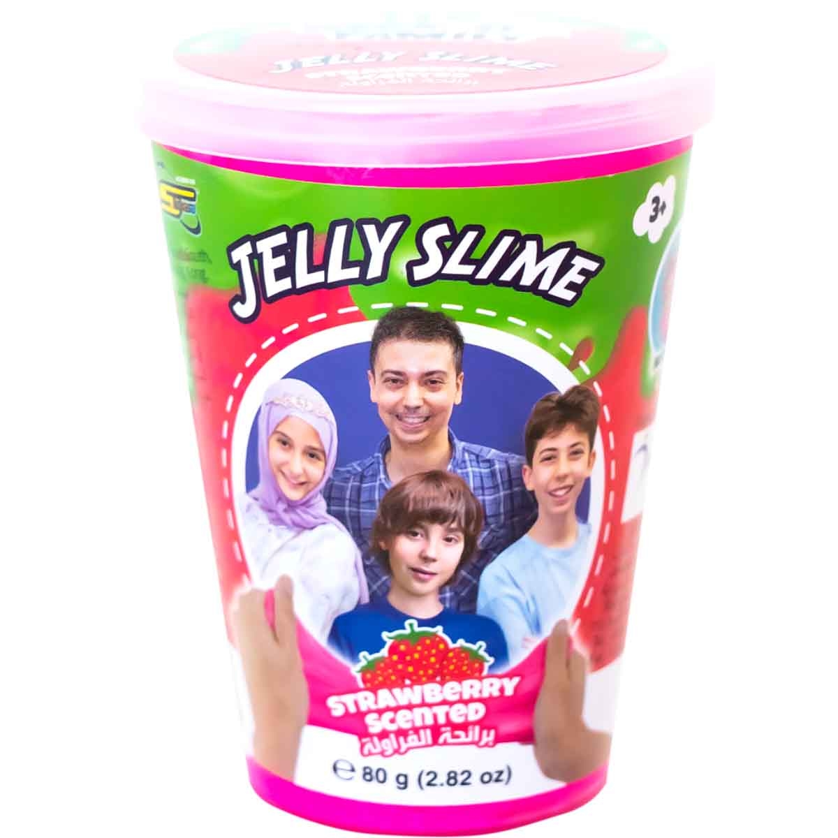 Moshaya Family Jelly Slime Assorted Single Can Unisex, 3-4 Years