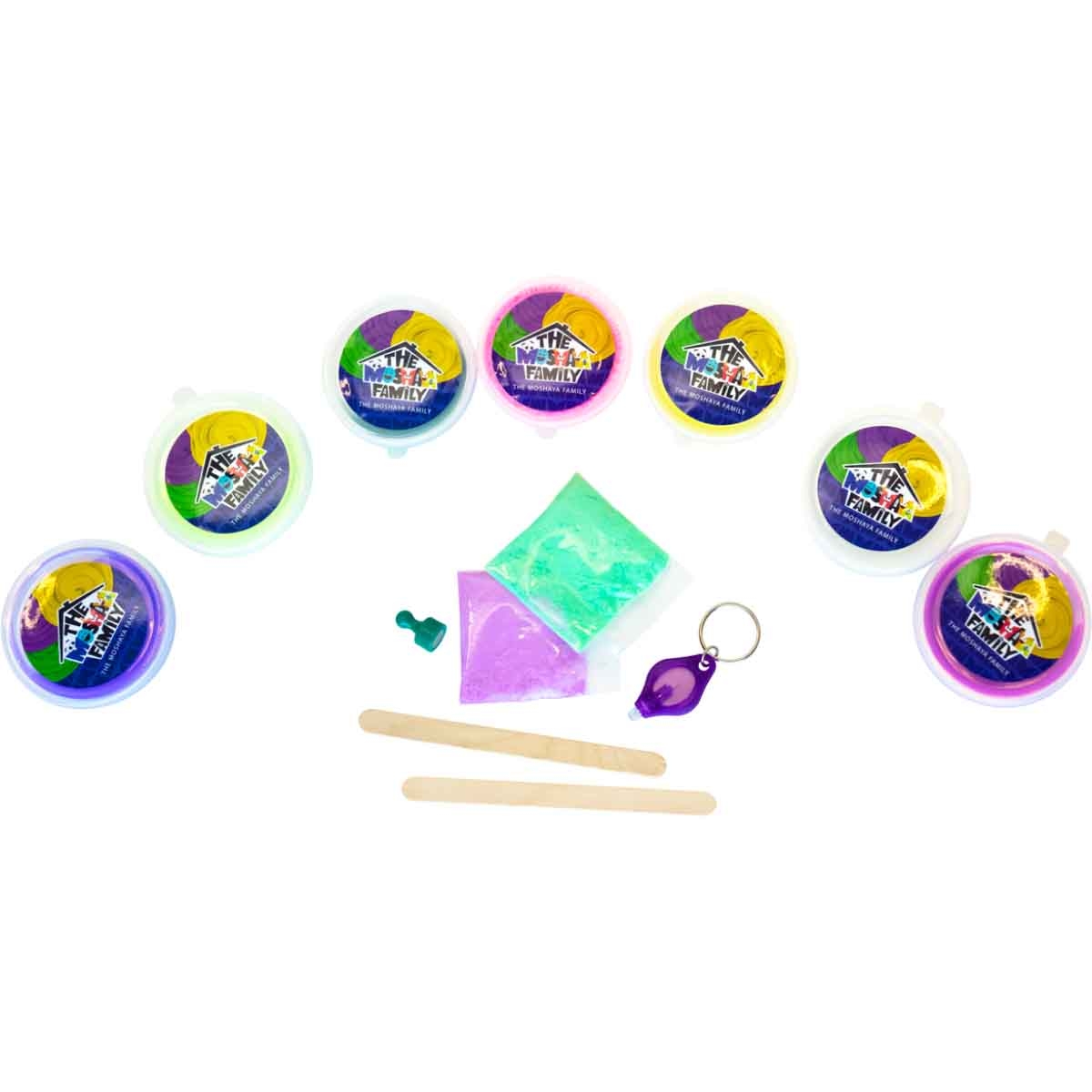 Moshaya Family Playful Journey Slime Putty Set Unisex, 3-4 Years