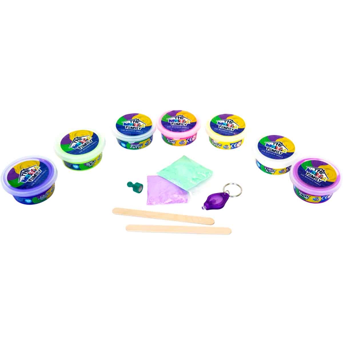 Moshaya Family Playful Journey Slime Putty Set Unisex, 3-4 Years